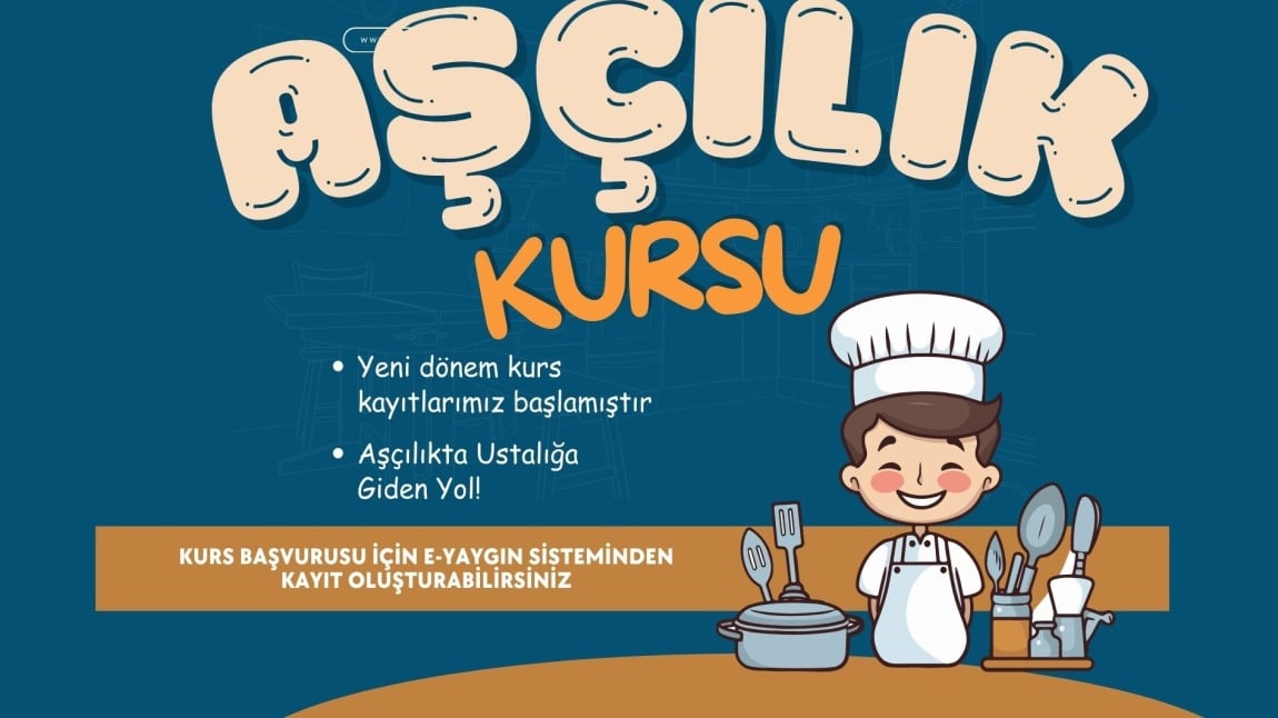 Aşçılık Kursu Başlıyor